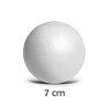 Palla in Polistirolo 7 cm