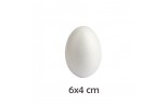 Uovo in Polistirolo 6 x 4 cm