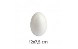 Uovo in Polistirolo 12 x 7,5 cm
