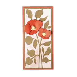 StudioLight Cutting Dies Essentials Poppy Frame nr.735