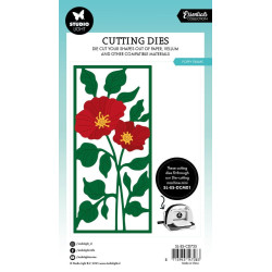 StudioLight Cutting Dies Essentials Poppy Frame nr.735