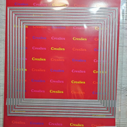 Crealies Crea-Nest-Lies Mega Dies No. 50 Squares with Double Dots
