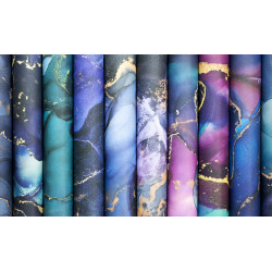 Craft Consortium Essential Craft Papers Ink Drops Midnight Paper Pad 30x30cm