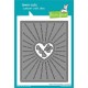 LAWN FAWN Radiant Heart Backdrop Cuts