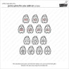 LAWN FAWN Porcu-pine for You Add-On Clear Stamp