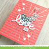 LAWN FAWN Radiant Heart Backdrop Cuts