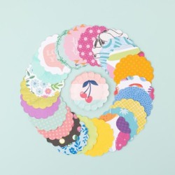 Button Press Puffy Sticker Refill We R Makers 30pz