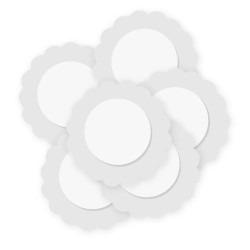Button Press Puffy Sticker Refill We R Makers 30pz