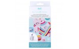 Button Press Puffy Sticker and Shaker Shape Kit We R Makers
