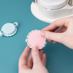 Button Press Puffy Sticker and Shaker Shape Kit We R Makers