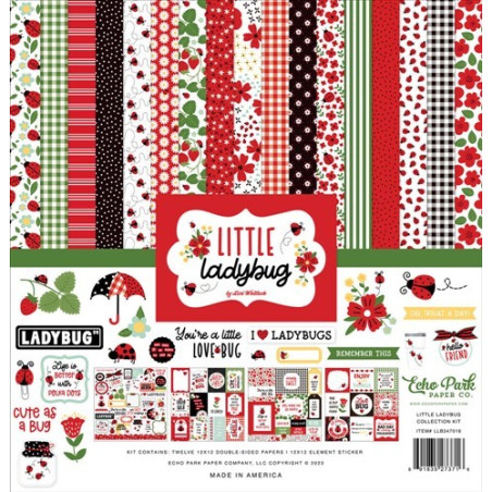 Echo Park Little Ladybug Collection Kit 30x30cm