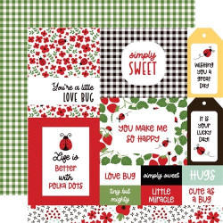 Echo Park Little Ladybug Collection Kit 30x30cm
