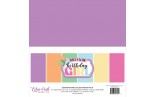 Echo Park Make A Wish Birthday Girl Coordinating Solids Paper Pack 30x30cm