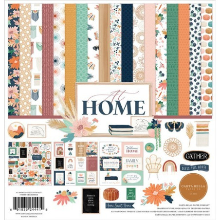 Carta Bella At Home Paper Pad 30x30cm