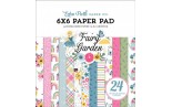 Echo Park Fairy Garden Paper Pad 15x15cm