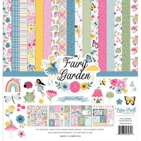 Echo Park Fairy Garden Collection Kit 30x30cm