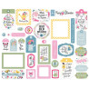 Echo Park Fairy Garden Frames & Tags 34pz