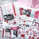 Echo Park Love Notes Coordinating Solids Paper Pack 30x30cm