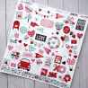 Echo Park Love Notes Element Sticker 30x30cm