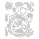 Thinlits Die Set 14pz - Vault Funky Floral Wreath by Tim Holtz 666563