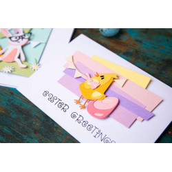Thinlits Die Set 17pz - Vault Bunny + Chick by Tim Holtz 666561