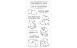 My Favorite Things Squish Friends Clear Stamps