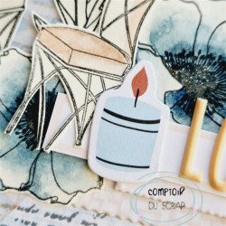 Compoir Du Scrap Douceur Givrée COCOONING Die Cuts