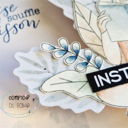 Compoir Du Scrap Douceur Givrée COCOONING Die Cuts