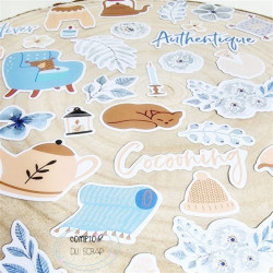 Compoir Du Scrap Douceur Givrée COCOONING Die Cuts