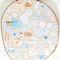 Compoir Du Scrap Douceur Givrée COCOONING Die Cuts