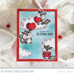 My Favorite Things Scent-sational Skunks Clear Stamps