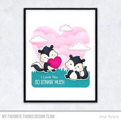 My Favorite Things Scent-sational Skunks Clear Stamps