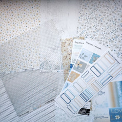 Comptoir Du Scrap Douceur Givrée Paper Pad 30x30cm