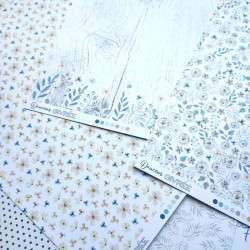 Comptoir Du Scrap Douceur Givrée Paper Pad 30x30cm