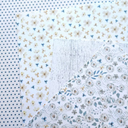 Comptoir Du Scrap Douceur Givrée Paper Pad 30x30cm
