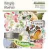 Simple Stories Simple Vintage Spring Garden Floral Bits & Pieces 43pz