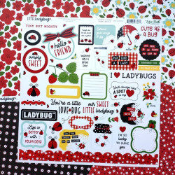 Echo Park Little Ladybug Collection Kit 30x30cm