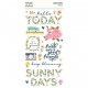 Simple Stories Fresh Air Foam Stickers 40pz