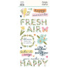Simple Stories Fresh Air Foam Stickers 40pz