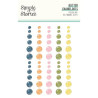 Simple Stories Fresh Air Glitter Enamel Dots