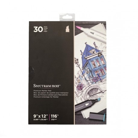 Spectrum Noir Premium Marker Paper Pad A4 9x12''