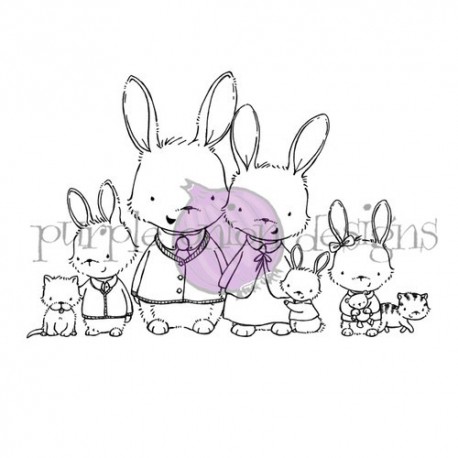 Purple Onion Designs Stacey Yacula - The O'Hares (Bunny Family)