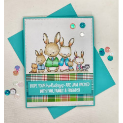 Purple Onion Designs Stacey Yacula - The O'Hares (Bunny Family)
