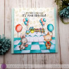 Purple Onion Designs Stacey Yacula - Dylan (Party bear holding cake)