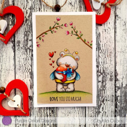 Purple Onion Designs Chilliezgraphy by Pei - Love, Brownie Bear