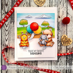Purple Onion Designs Chilliezgraphy by Pei - Brownie Bear & Tofu Cuddles