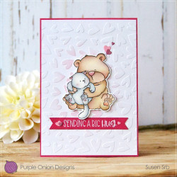 Purple Onion Designs Chilliezgraphy by Pei - Brownie Bear & Tofu Cuddles