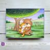 Purple Onion Designs Chilliezgraphy by Pei - Brownie Bear & Tofu Cuddles