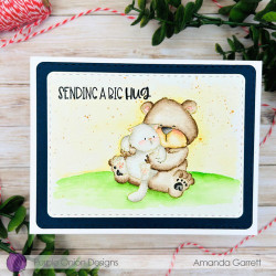 Purple Onion Designs Chilliezgraphy by Pei - Brownie Bear & Tofu Cuddles