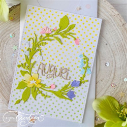 La Coppia Creativa Fustelle CORONA PRIMAVERILE